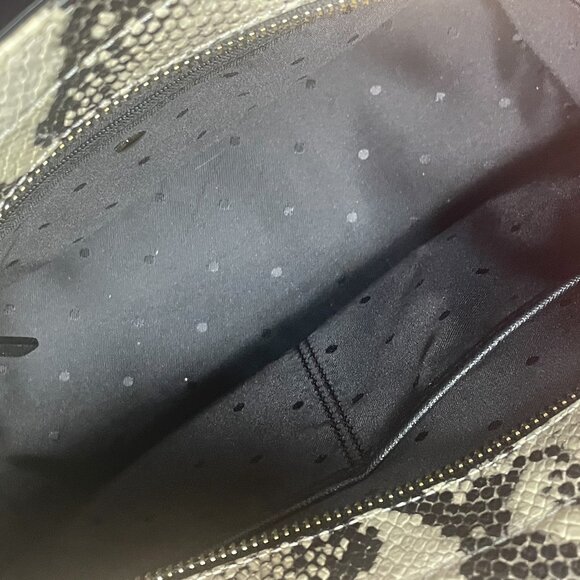 KATE SPADE NWOT - CAMERON STREET "CANDACE" SNAKESKIN EMBOSSED SATCHEL WITH SCARF - Picture 8 of 10